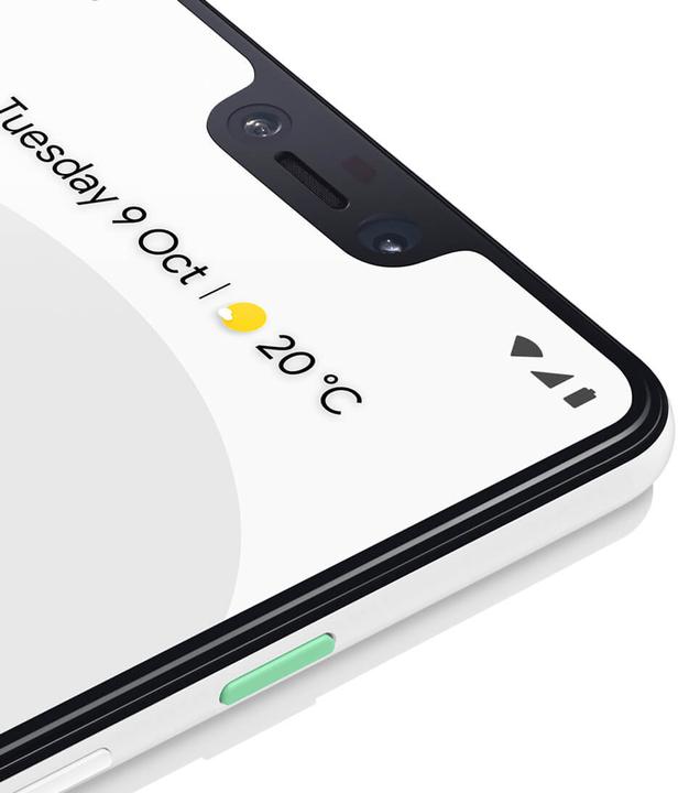 Produktbild Google Pixel 3 XL (128 GB, Cleary White, 6.30", Single SIM, 12.20 Mpx, 4G)