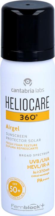 Image du produit Heliocare 360° Airgel (Crème solaire visage, SPF 50, 60 ml)