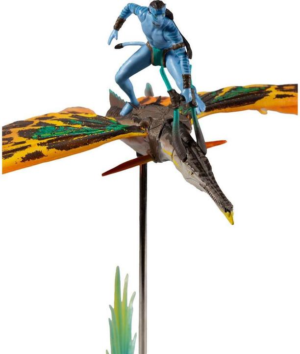 Produktbild McFarlane Avatar: The Way of Water Deluxe Large Actionfiguren Jake Sully & Skimwing