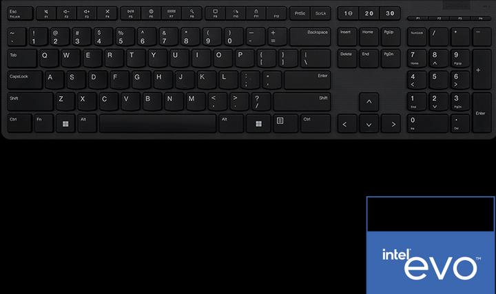 Image du produit Lenovo Professional Wireless Rechargeable Keyboard (CH, Sans fil)