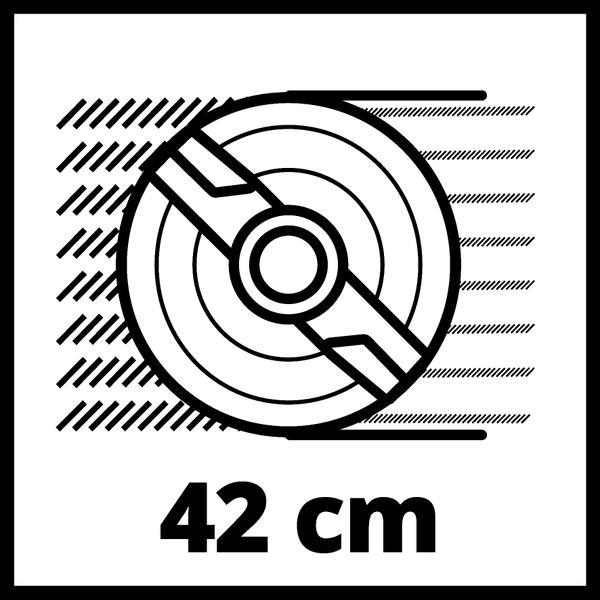 Actual product image Einhell Rasarro 36/42 (Rechargeable battery operated)