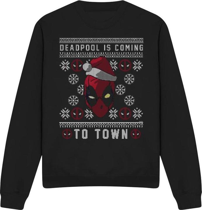 Immagine prodotto Deadpool Coming To Town Felpa Adulto Unisex (XL)