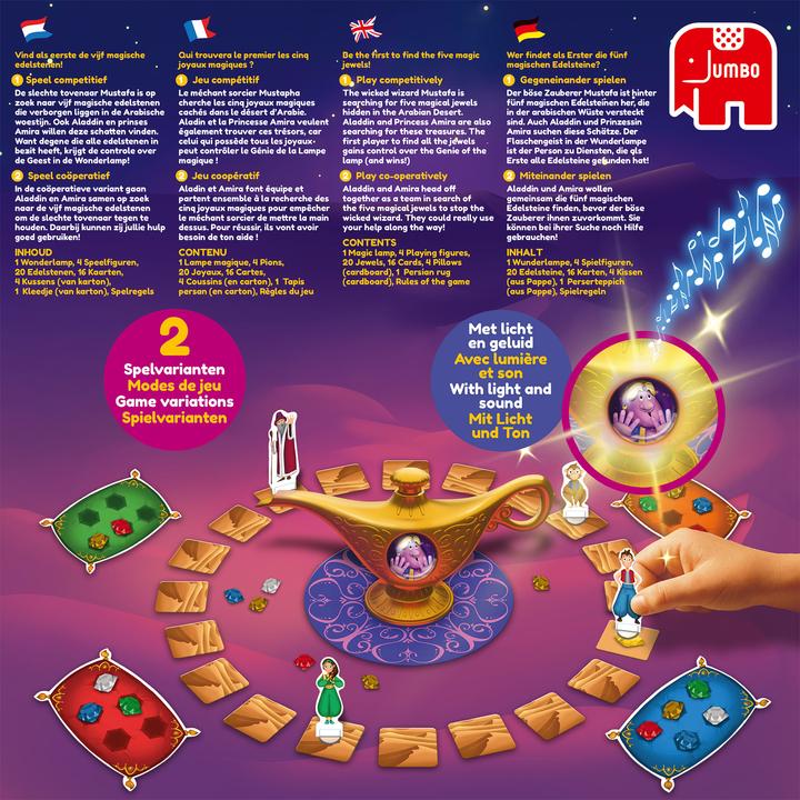 Immagine prodotto Jumbo Aladdin e la lampada magica (Tedesco, Francese, Italiano)