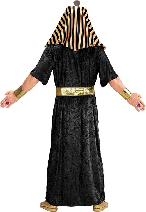 Actual product image Widmann Antikes Pharao Kostüm Tutanchamun mit Tunika, Kragen & Gürtel, Armbänder, Kopfbedeckung (XL)