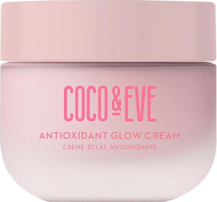 Coco & Eve Antioxidant Glow Cream mit Niacinamid, Hyaluronsäure und Ceramid 1.76 fl oz (50 ml, Gesichtswasser)