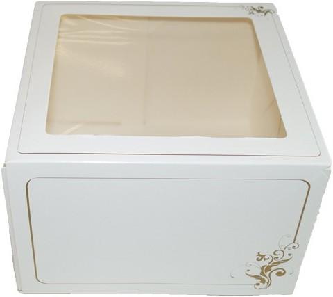 Produktbild miniSchoggi Tortenschachtel mit Fenster 19 x 5 cm