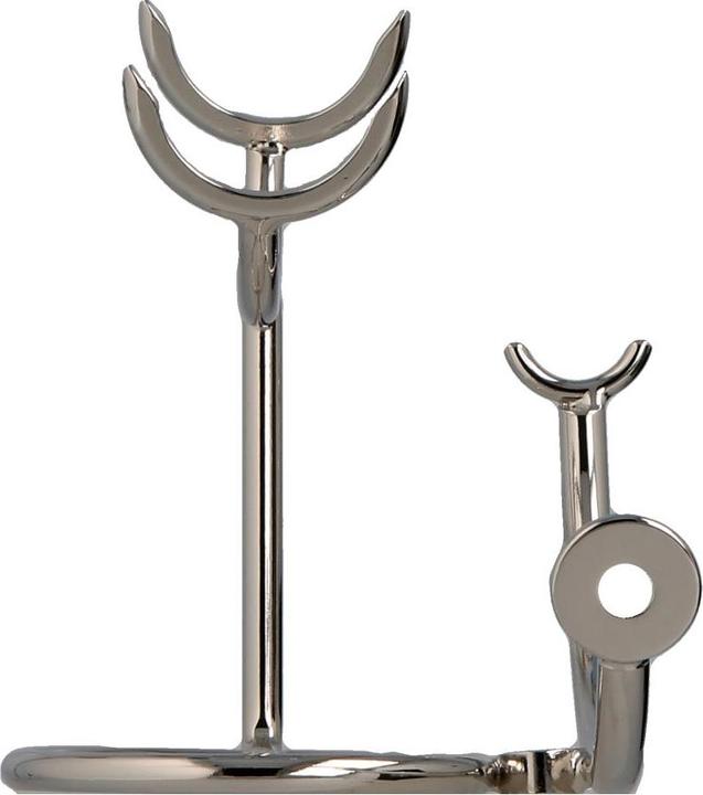 Actual product image Comair Shaving and brush holder (Nail lutensil, Silver)