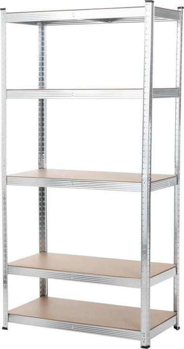 Actual product image Struct Heavy duty shelf B120 with 5 shelves
