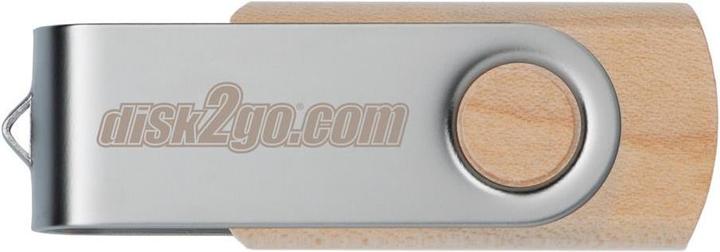 Actual product image Disk2go Wood (16 GB, USB 2.0, USB-A)