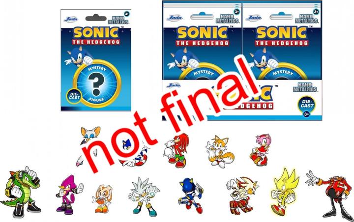 Image du produit Jada Sonic Blind Pack Nanofigs, 13-sort.