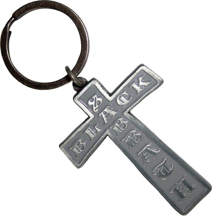 Produktbild Black Sabbath Cross Schlüsselanhänger