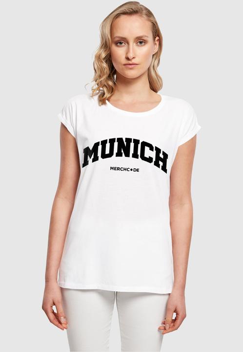 Immagine prodotto Merchcode Maglietta Donna Munich Wording - 112749 (3XL)