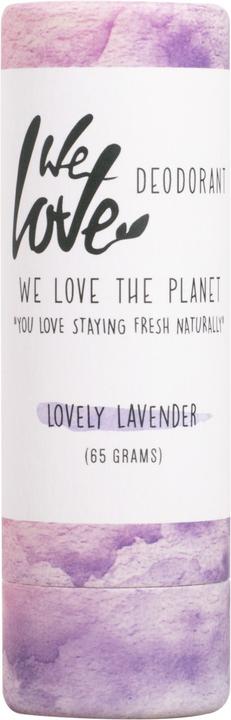 Actual product image We Love The Planet DEO-STICK - Lovely Lavender - Beguiling with wild lavender (Stick)