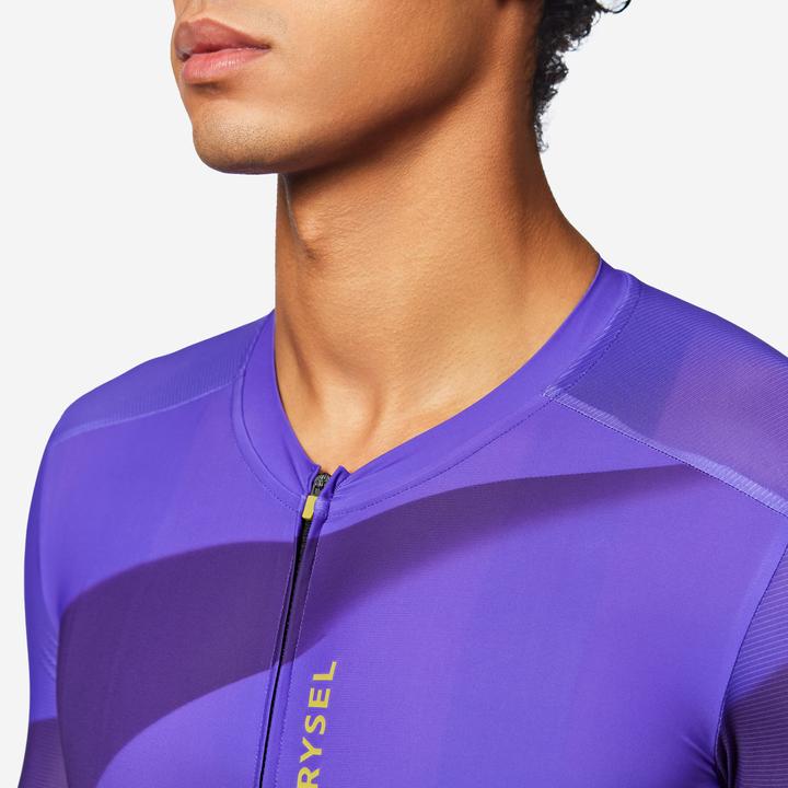 Produktbild Van rysel Rennrad Radtrikot kurzarm Sommer Unisex Racer 2 lila (M)