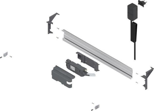 Actual product image Blum Müllauszug-Set SERVO-DRIVE hängend KB600 Z10UT60EA