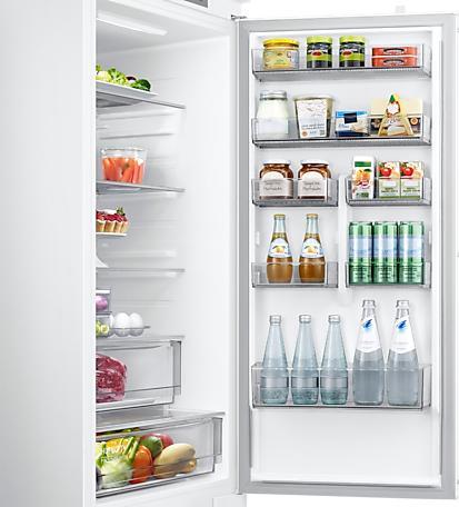 Produktbild Samsung BRB30703EWW/EF Kühl- und Gefrierkombination Integriert 298 l E Weiss (298 l)