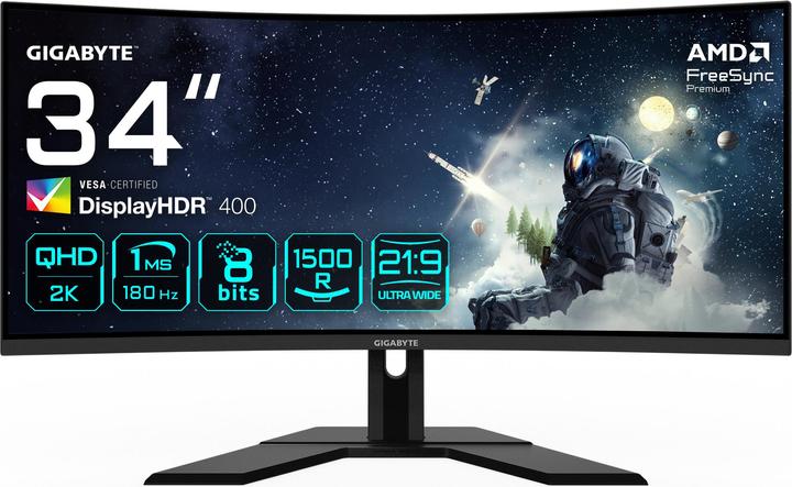 Produktbild Gigabyte G34WQCP (3440 x 1440 Pixel, 34")