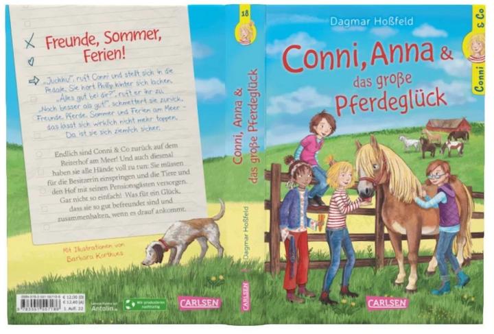 Image du produit Conni & Co 18 : Conni, Anna et le grand bonheur des chevaux (Dagmar Hossfeld, Barbara Korthues, Allemand)