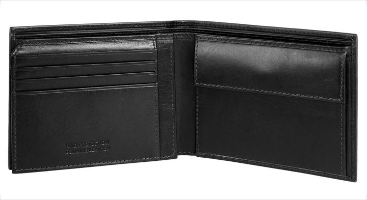 Actual product image Bugatti Nobile wallet RFID protection leather 12 cm