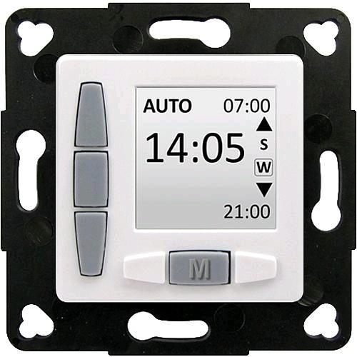 Actual product image EGB UWUW Blind timer Rojal M pure white