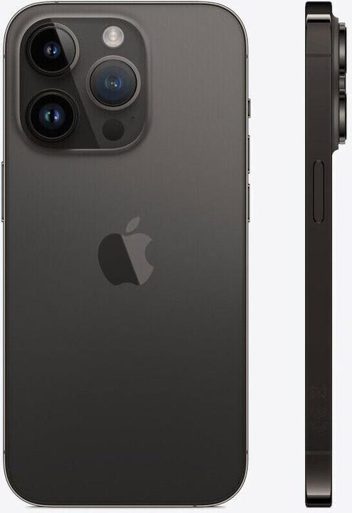 Produktbild Re!commerce iPhone 14 Pro (256 GB, Space Black, 6.10", 48 Mpx, SIM + eSIM, B / Sehr gut)