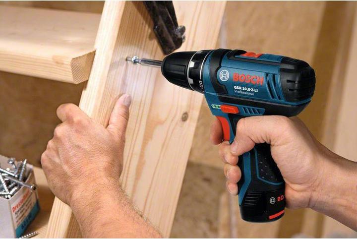 Actual product image Bosch Professional GSR 10.8-2-LI Set (Rechargeable battery operated)