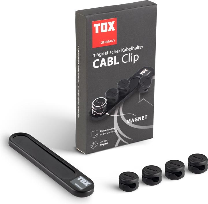 Immagine prodotto Tox Supporto magnetico per cavi CABL Clip (1 pz.)