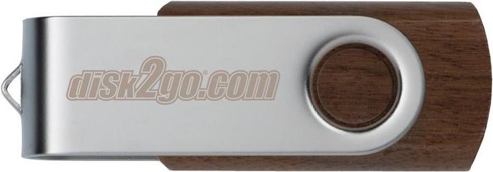 Produktbild Disk2go Wood (128 GB, USB-A, USB 3.0)