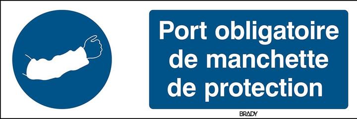Actual product image Brady ISO Safety Sign - Wear
