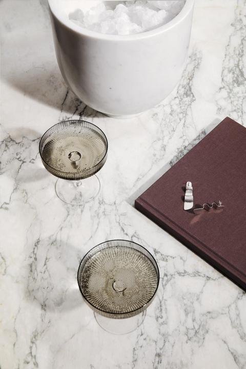 Image du produit Ferm Living Ondulation (15 cl, 2 Verres, Flûtes à champagne)
