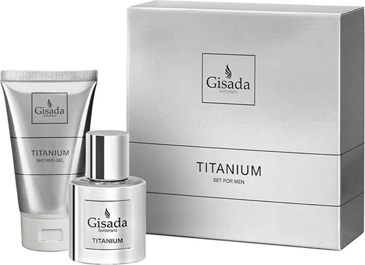 Immagine prodotto Gisada Set di profumi da uomo Titanium Eau De Parfum 50ml e Gel Doccia 100ml
