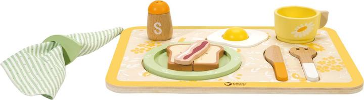 Image du produit Classic World Set de petit déjeuner vintage en bois avec plateau, 13 pcs.