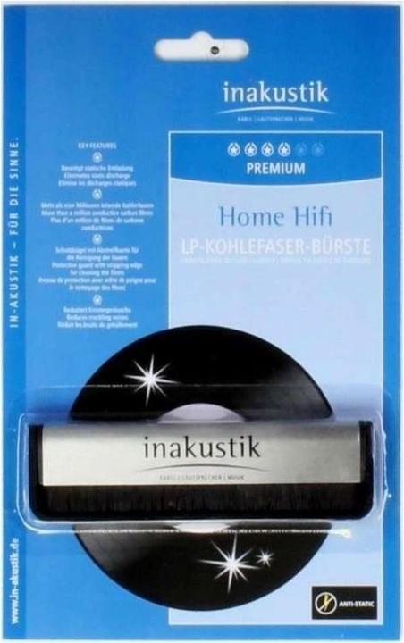 Produktbild Inakustik Premium Kohlefaser Bürste (Plattenspieler Reinigung)
