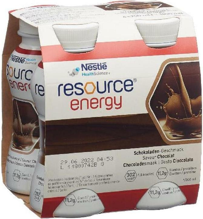 Actual product image Resource Energy Schokolade (Chocolate, 4 pcs., 988 g)