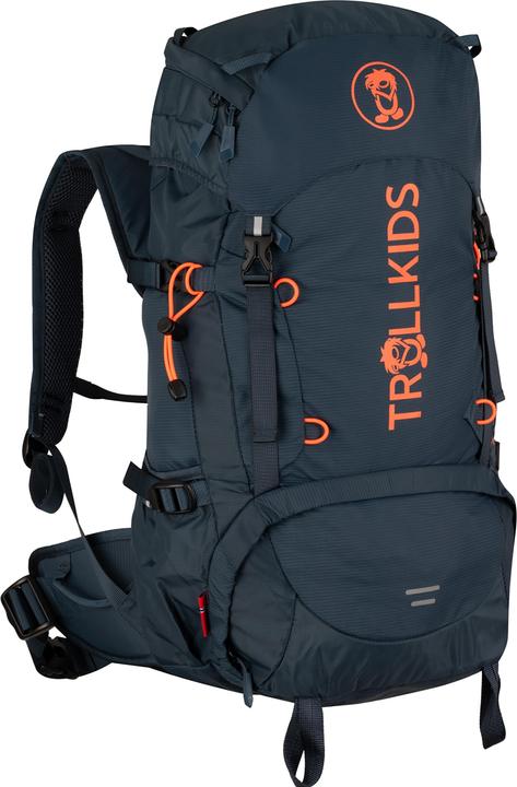 Marine foncée, Orange luisant
