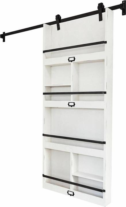 Actual product image Loberon Sliding door Besançon white/black