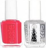 Produktbild Essie Set manichiura/pedichiura Nail Lacquer No.72 Peach Daiquiri, 13.5ml Topcoat Good to go, 5ml