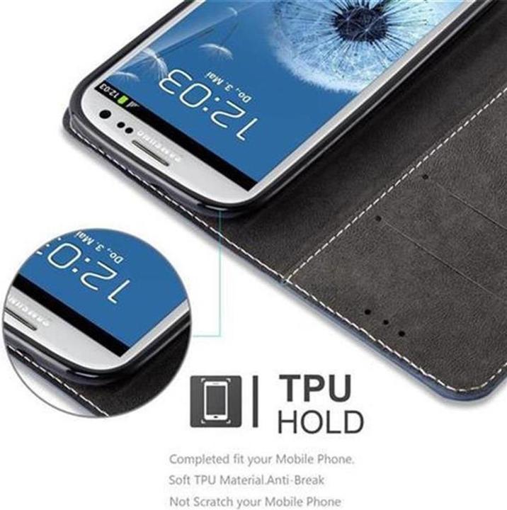 Produktbild Cadorabo Book X-Wallet Cover (Samsung Galaxy S3)