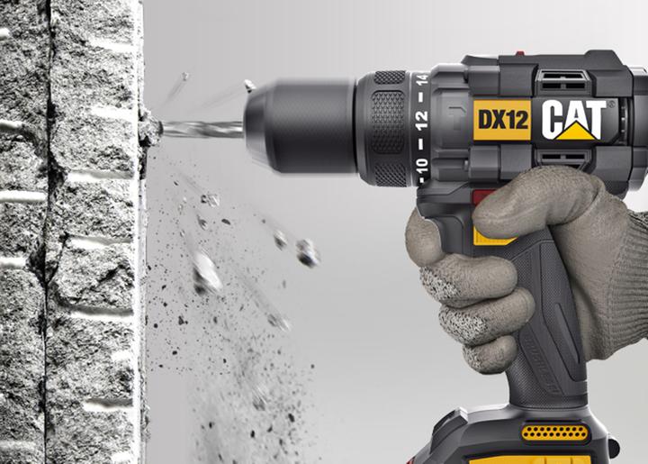 Produktbild Cat DX12 drill 2000 RPM Black (Akkubetrieb)