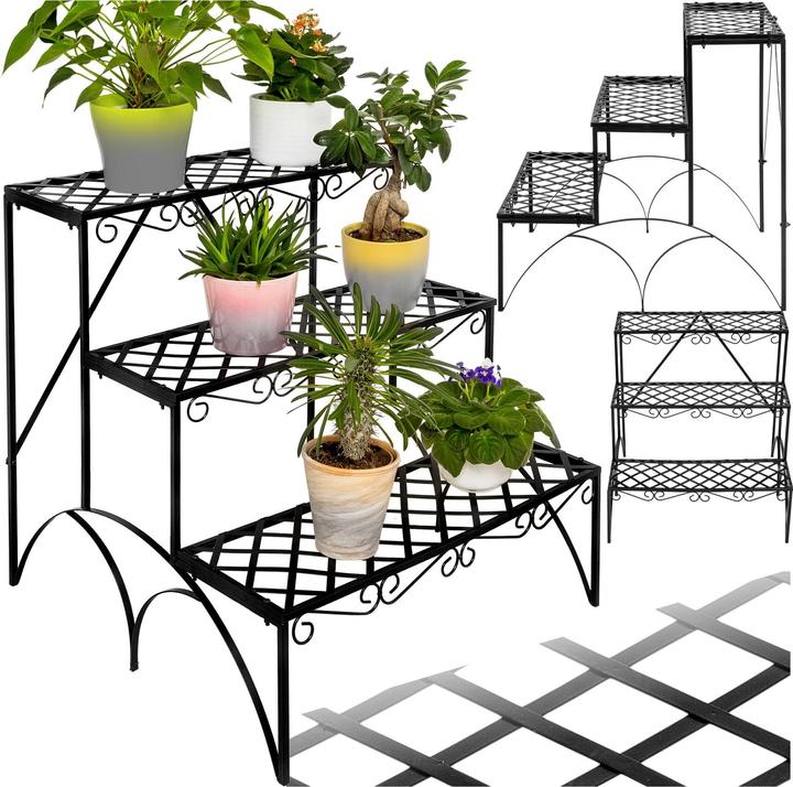 Image du produit tectake Escalier Porte Plantes