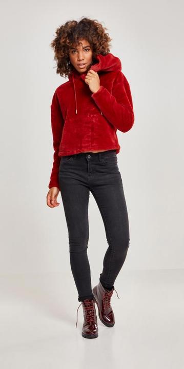 Actual product image Urban Classics Ladies Oversize Short Teddy Hoody (XS)
