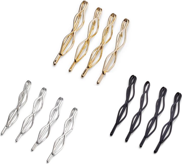 Immagine prodotto Body Mind Soul Forcina Yoga ondulata 5,5 cm 4 pezzi, oro (4 pz.)