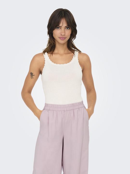 Actual product image Only Regular fit U-neckline Tote bag Knitted top (S)
