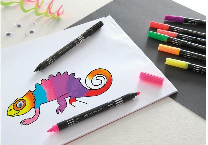 Produktbild Faber-Castell Doppelfasermaler (Multicolor, 10 x)