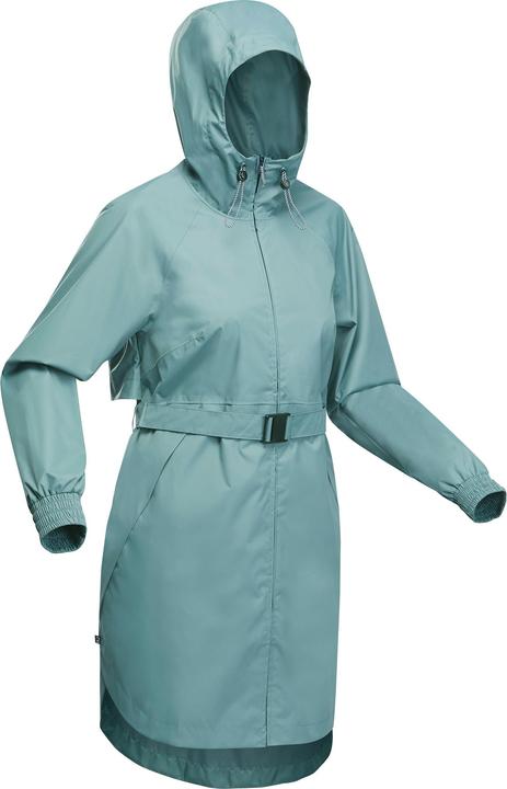 Produktbild Quechua Women's Long Waterproof Hiking Jacket - Raincut Long (XS)