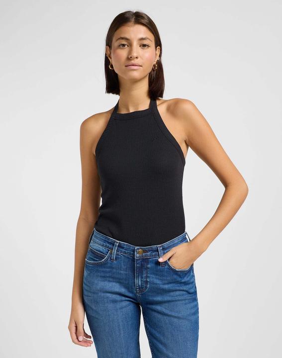 Lee Top Open Back Halter Top (S)