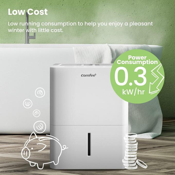 Immagine prodotto Comfee Deumidificatore Comf MDDN-12DEN7 wh (20 m², 12 l/24h)