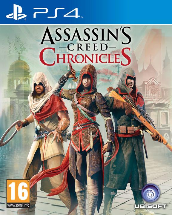 Immagine prodotto Ubisoft Assassin's Creed Chronicles: Trilogia Standard Inglese, Tedesco, Cinese Semplificato (PS4, DE)