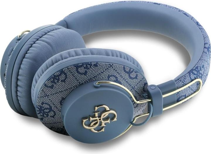 Image du produit Guess Headphones Bluetooth ENC Metal 4G Logo blue (Sans fil)