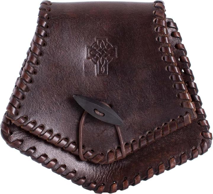 Immagine prodotto Battle Merchant Borsa in pelle celtica con motivo pittoresco